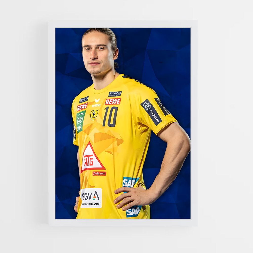 Poster Juri de knorr – affiche Handball (vue 3)
